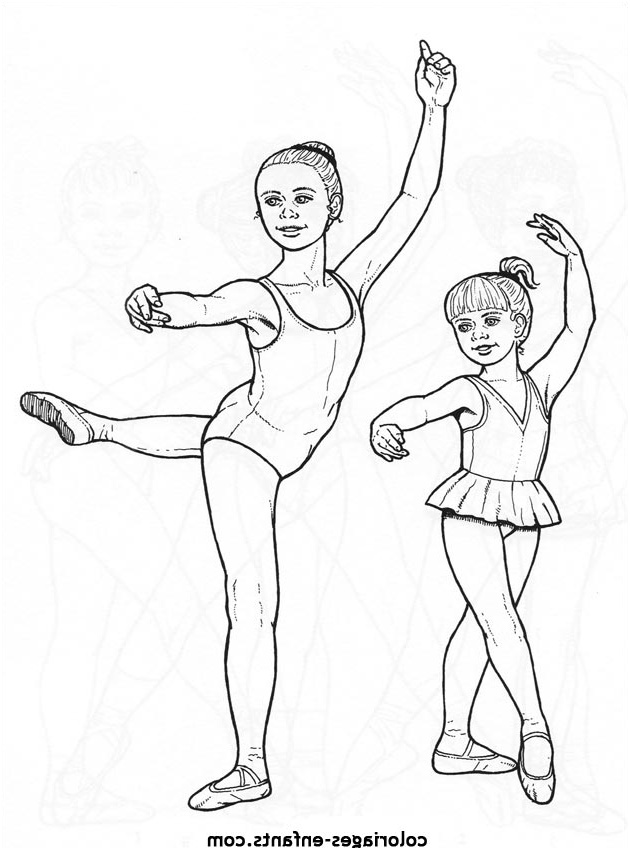 Coloriage Danse Classique Luxe Dessins De Danse Sketch Coloring Page