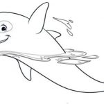 Coloriage Dauphins Nice Coloriage Oum Le Dauphin At Supercoloriage