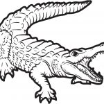 Coloriage De Crocodile Génial Printable Alligator Coloring Page For Kids 2 – Supplyme