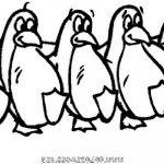 Coloriage De Pingouin Élégant Coloriage Papa Pingouin