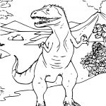 Coloriage Dinosaure À Imprimer Gratuit Élégant Coloriage Dinosaure Tyrannosaure à Imprimer Sur Coloriages