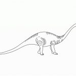 Coloriage Diplodocus Luxe Coloriage De Dinosaures à Imprimer Diplodocus 2