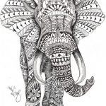 Coloriage Elephant Mandala Meilleur De Mandala On Pinterest