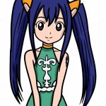 Coloriage Fairy Tail Wendy Nice How To Draw Wendy Fairy Tail