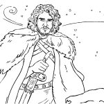 Coloriage Game Of Thrones Génial Game Of Thrones Colouring In Page John Snow