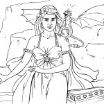 Coloriage Game Of Thrones Inspiration Game Of Thrones Colouring In Page Danaerys