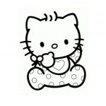 Coloriage Hello Kity Nice Coloriage Hello Kitty Baby 760×760