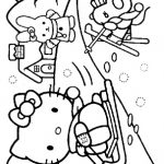 Coloriage Hello Kity Nice Hello Kitty Coloring Pages