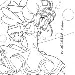 Coloriage Kpop Élégant House ♥ Card Captor Sakura ♥ Page 4