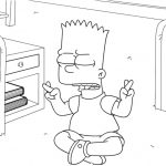 Coloriage Les Simpson Nice Coloriage The Simpsons Bart Dessin