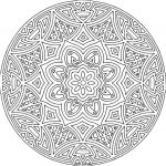 Coloriage Long Luxe 1000 Images About Mandala On Pinterest