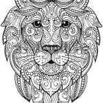 Coloriage Mandala Lion Frais Hand Drawn Doodle Zentangle Lion Illustration Image