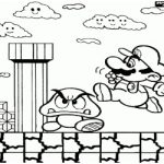 Coloriage Mario Bros U Nice Kleurplaat Mario Run Angry Birds Ausmalbilder 8