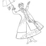 Coloriage Mary Poppins Nice Coloriage Mary Poppins