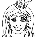 Coloriage Masque Princesse Frais Coloriage Masque De Princesse Coloriages Gratuits à Imprimer