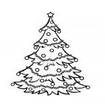 Coloriage Merry Christmas Nice Coloriage Merry Christmas Sapin Avec Decorations