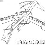 Coloriage Minecraft Ender Dragon Nice Minecraft Coloring Pages