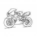 Coloriage Moto Course Génial Dessin à Imprimer Dessin Moto Kawasaki A Imprimer