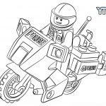 Coloriage Moto Police Luxe Lego Moto Police Coloring Page Free Printable Pages Sketch
