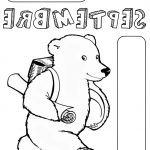 Coloriage Octobre Maternelle Meilleur De Intercalaires Graphiques "ours"