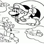 Coloriage Parachute Nice Coloriage Mario à Imprimer Gratuit Sur Coloriagefo