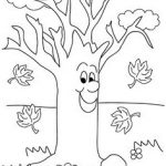 Coloriage Paysage Automne Frais Maple Tree Coloring Page Printables