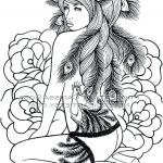 Coloriage Pin Up Nice R Rated Coloring Pages At Getcolorings