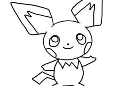 Coloriage Pokemon Mignon Inspiration Coloriage Pikachu Mignon 2 Dessin
