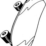 Coloriage Skate Luxe Coloriage Skateboard En Noir Et Blanc Dessin Gratuit à