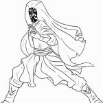 Coloriage Star Wars Dark Maul Élégant Darth Maul Coloring Page At Getcolorings