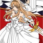 Coloriage Sword Art Online Nice Sword Art Line Kirito And Asuna Wedding By Kevin