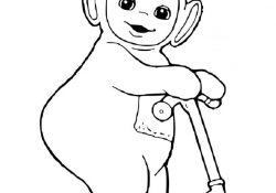 Coloriage Teletubbies Luxe Coloriage Teletubbies Lala Coloriage Teletubbies Po