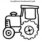 Coloriage Tracteur Facile Luxe Dessin Tracteur Simple