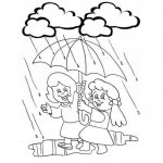 Parapluie Coloriage Élégant Coloriage Pluie Et Parapluie Dessin Gratuit à Imprimer
