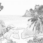 Paysage Coloriage Luxe 10 Simple Coloriage Paysage Plage Gallery