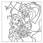 Belle Coloriage Luxe Disney Coloring Pages Line
