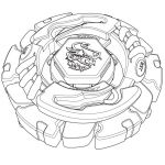 Beyblade Coloriage Luxe Coloriages Coloriage Dark Bull Fr Hellokids