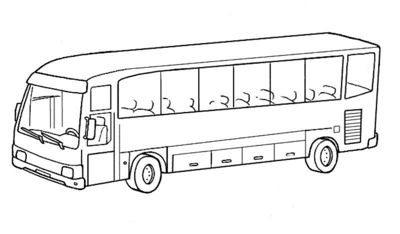 Bus Coloriage Nouveau Autobus Autocar 12 Transport – Coloriages à Imprimer