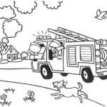 Camion Pompier Coloriage Frais Coloriage Sam Le Pompier