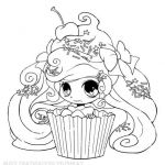 Chibi Coloriage Meilleur De Coloriage Fille Chibi Cupcake