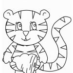 Coloriage À Imprimer Gratuit Animaux Frais Coloriage Tigre à Imprimer Gratuitement