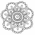 Coloriage À Imprimer Mandala Fleurs Nouveau Mandalas Fleurs 5 Mandalas – Coloriages à Imprimer