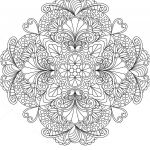 Coloriage A Imprimer Mandala Frais Coloriage Flowers Mandala Dessin