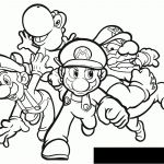 Coloriage À Imprimer Mario Frais 26 Dessins De Coloriage Mario Bros à Imprimer