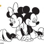 Coloriage À Imprimer Minnie Génial Coloriage Disney Mickey Et Minnie2 Jecolorie