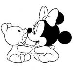 Coloriage À Imprimer Minnie Luxe Coloriage Minnie Et Dessin Minnie à Imprimer Avec Mickey…