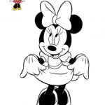 Coloriage À Imprimer Minnie Unique Coloriage Disney Minnie Original Dessin