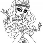 Coloriage À Imprimer Monster High Luxe Coloriage Monster High En Groupe