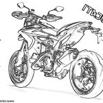 Coloriage À Imprimer Moto Cross Inspiration Coloriage Moto De Course 9 Dessin
