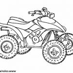 Coloriage À Imprimer Moto Élégant Coloriage Moto Quad Dessin